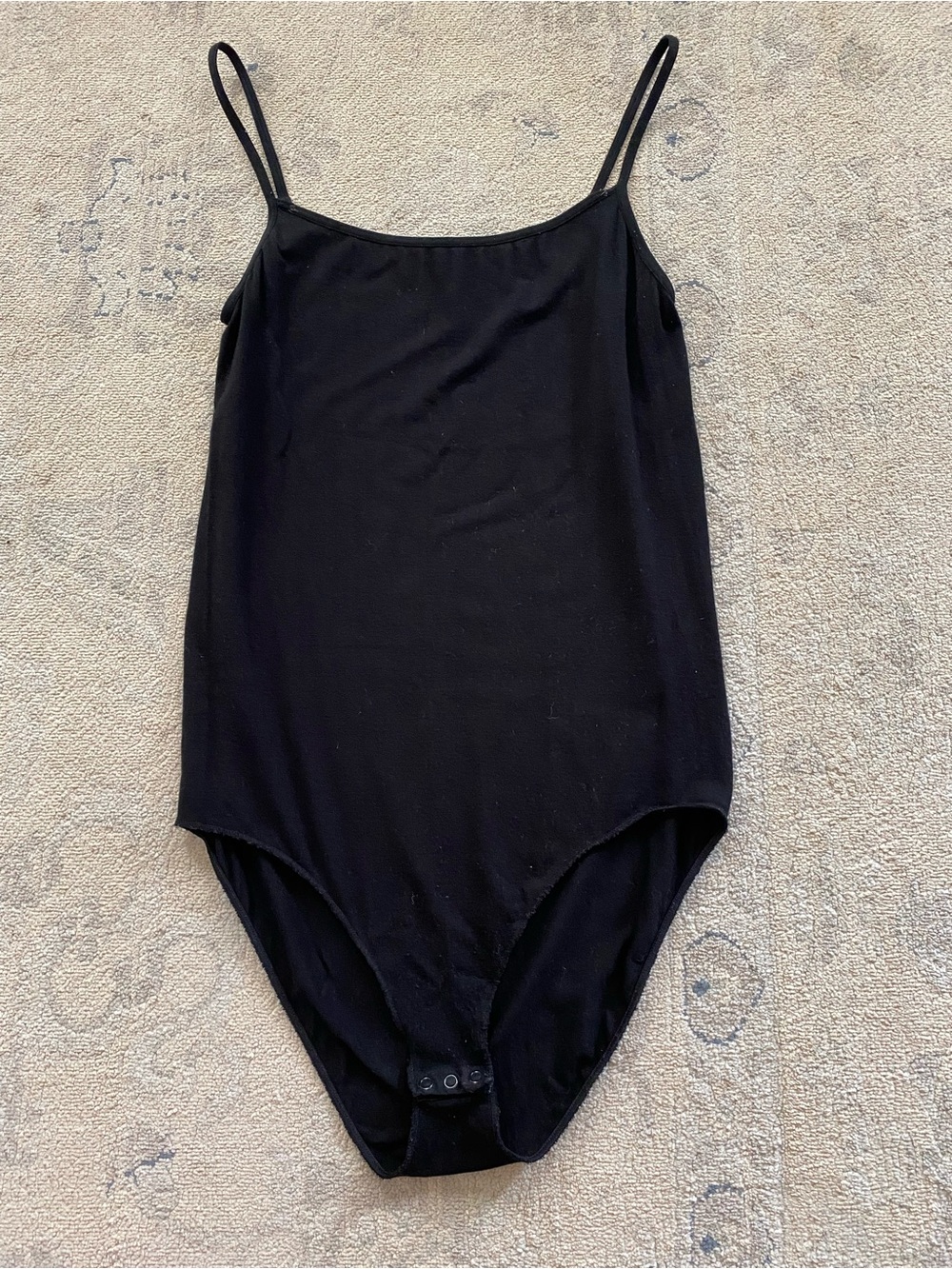 Boody Bamboo Cami Bodysuit Black Small